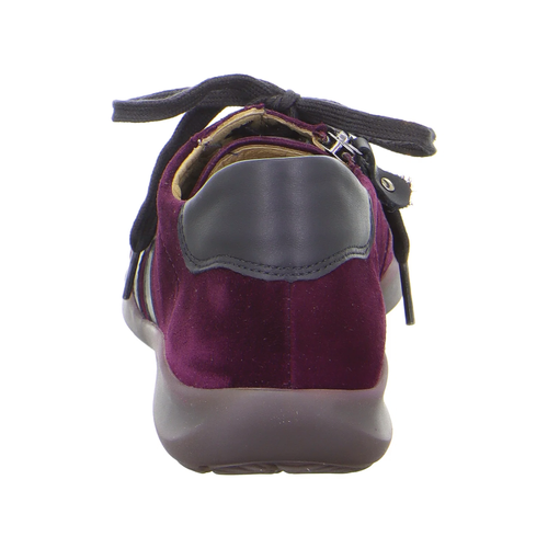 Women's Hartjes Goa Shoe - Aubergine/Schwarz