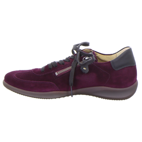 Women's Hartjes Goa Shoe - Aubergine/Schwarz