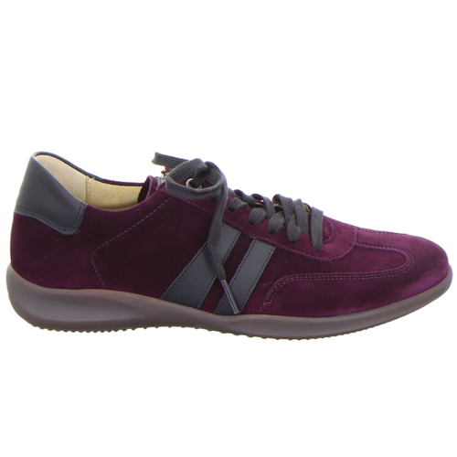 Women's Hartjes Goa Shoe - Aubergine/Schwarz