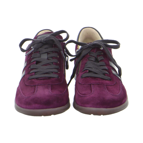 Women's Hartjes Goa Shoe - Aubergine/Schwarz