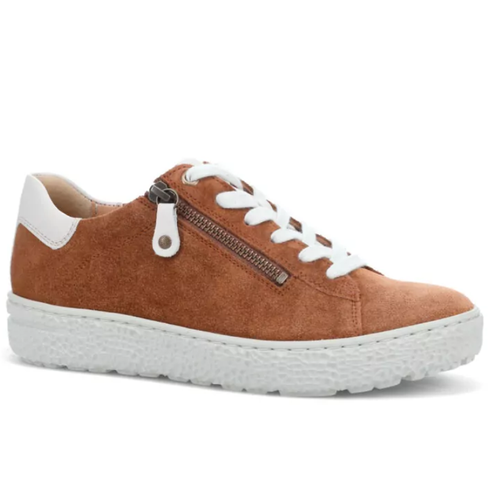 Women's Hartjes Phil Zip - Cognac/Beige