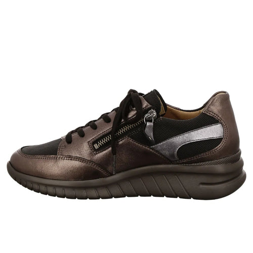 Women's Hartjes Wave Shoe - Haselnuss/Schwarz