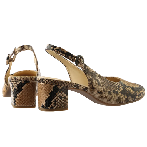 Women's Hassia Ravenna Sling - Camel Snake