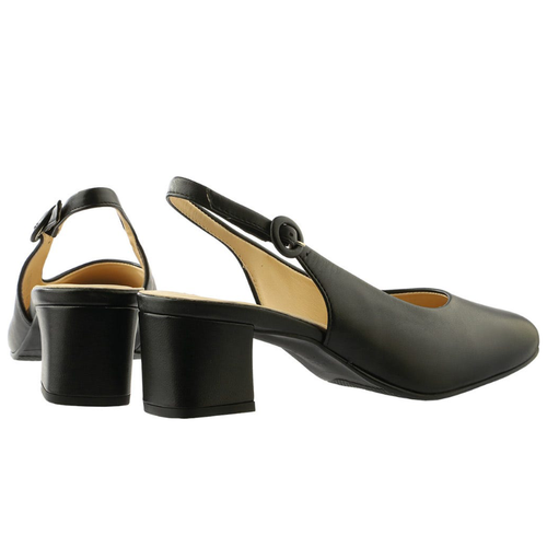 Women's Hassia Ravenna Sling - Schwarz Leather
