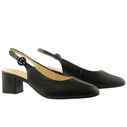 Women's Hassia Ravenna Sling - Schwarz Leather