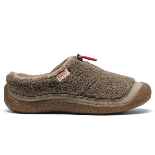 Women's KEEN Howser III Slide – Brindle/Brindle Sherpa Fleece