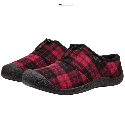 Women's KEEN Howser III Slide – Frontier Flannel Red Plaid
