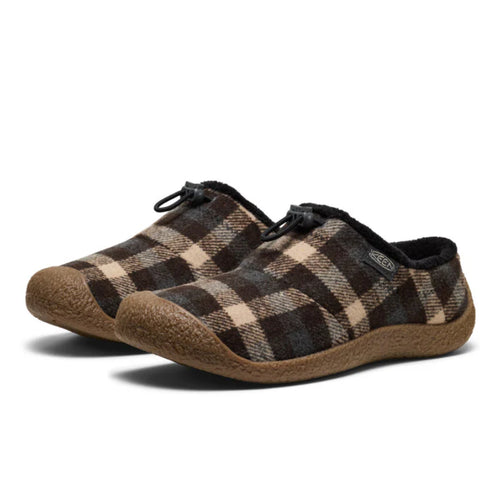 Women's KEEN Howser III Slide – Magnet/Birch Plaid