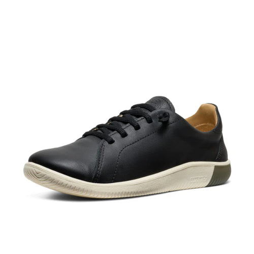 Women's KEEN KNX Knit Sneaker - Black/Star White