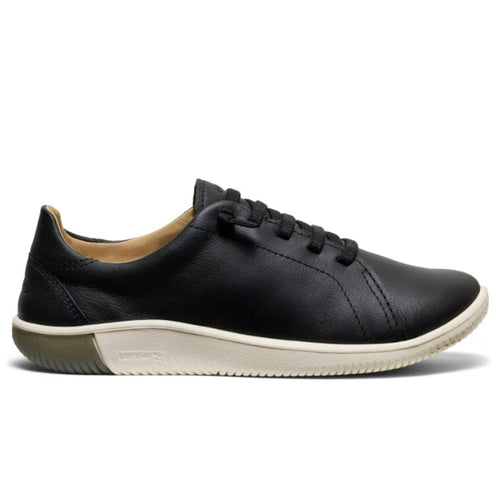 Women's KEEN KNX Knit Sneaker - Black/Star White