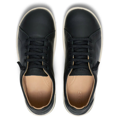 Women's KEEN KNX Knit Sneaker - Black/Star White