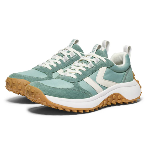 Women’s KEEN KS86 Leather Sneaker –Dark Forest/Star White