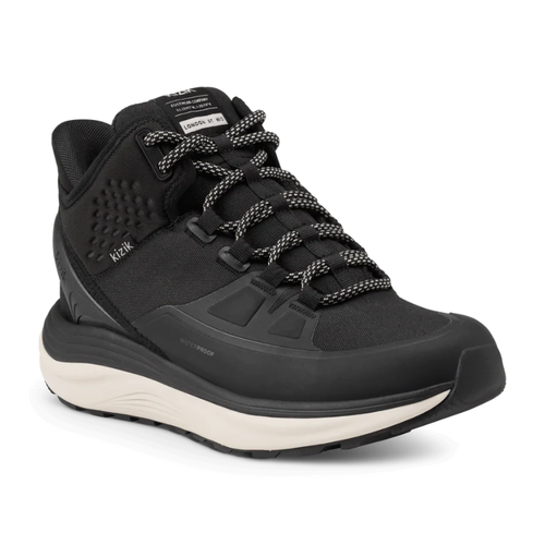 Women's Kizik London AT Mid Waterproof - Black/Whitecap Gray