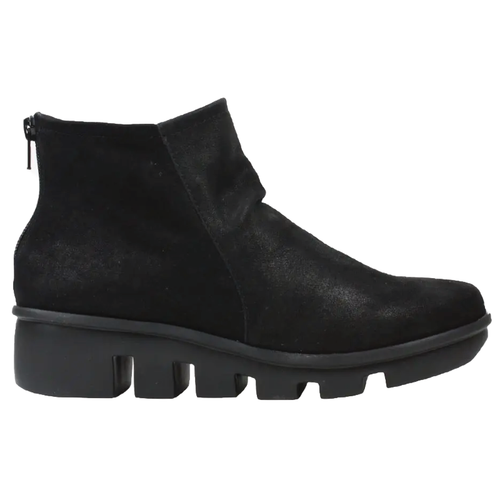Women's L'Amour Des Pieds Hadirat - Black Weathered Cow