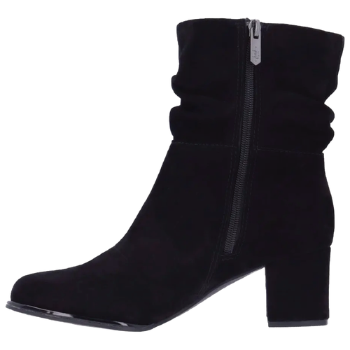 Women's L'Amour Des Pieds Pivar - Black Kidsuede