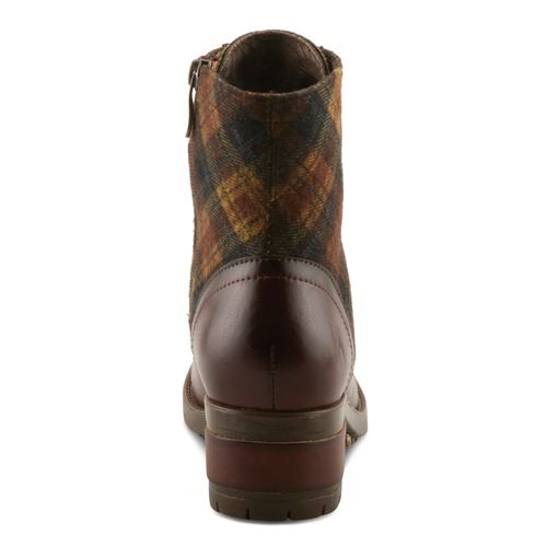 Women's L'Artiste Marty-Plaid Boots - Brown Multi