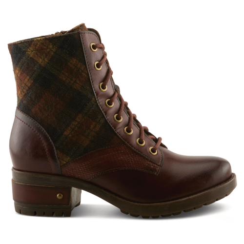 Women's L'Artiste Marty-Plaid Boots - Brown Multi