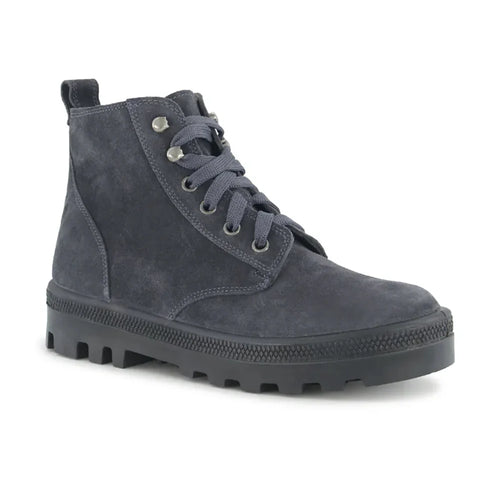 Women's Naot Canoe - Charcoal Soft Suede