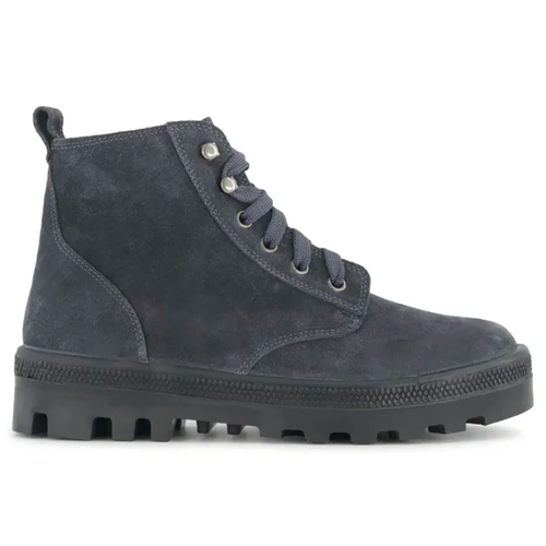 Women's Naot Canoe - Charcoal Soft Suede