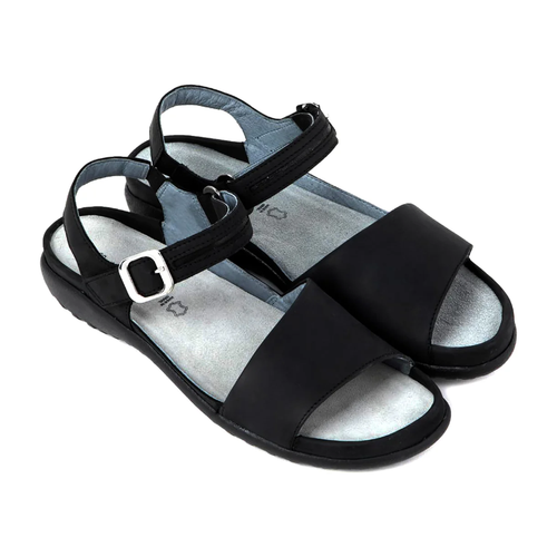 Women's Naot Nagoya - Ebony Nubuck/Black LeatherWomen's Naot Nagoya - Ebony Nubuck/Black Leather