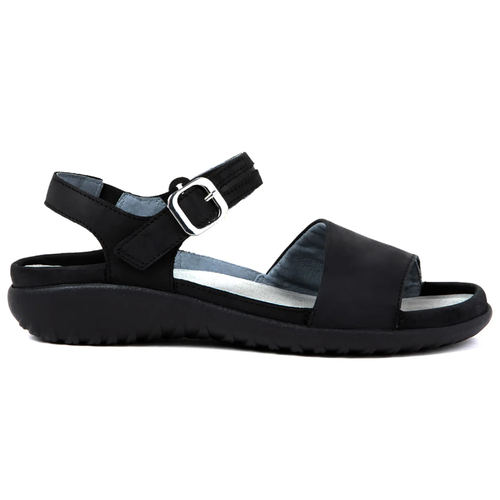 Women's Naot Nagoya - Ebony Nubuck/Black LeatherWomen's Naot Nagoya - Ebony Nubuck/Black Leather