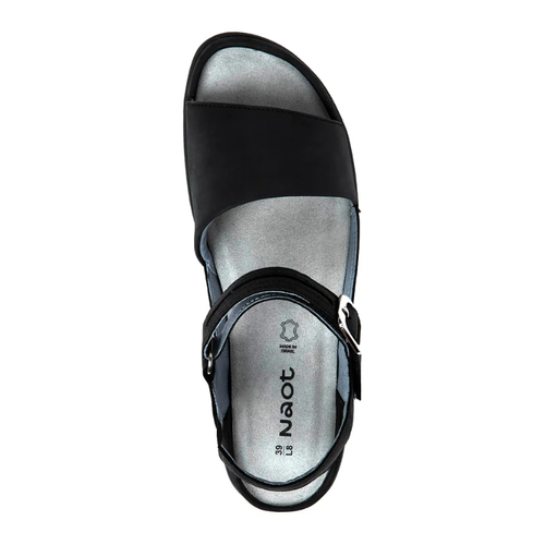 Women's Naot Nagoya - Ebony Nubuck/Black LeatherWomen's Naot Nagoya - Ebony Nubuck/Black Leather