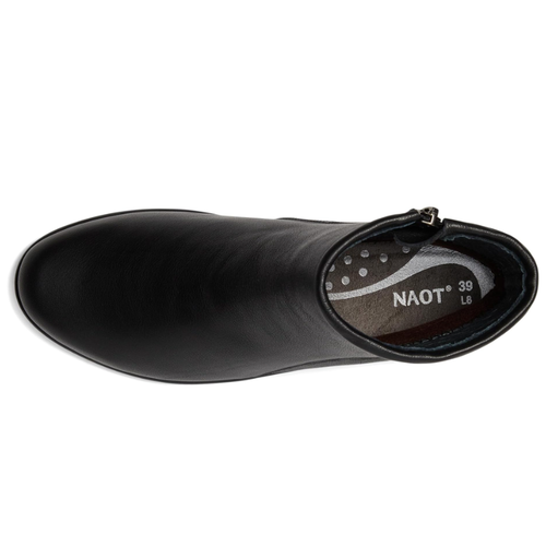 Women's Naot Norther - Black Water Resistant Leather
