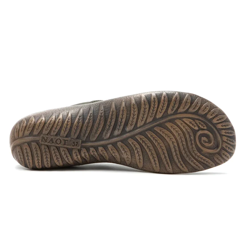Women's Naot Okahu - Olive/Gold Knit
