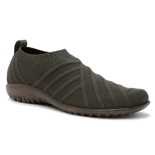 Women's Naot Okahu - Olive/Gold Knit