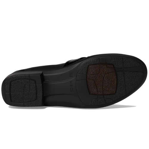 Women's Naot Viscol - Jet Black Leather/Black Crinkle Patent