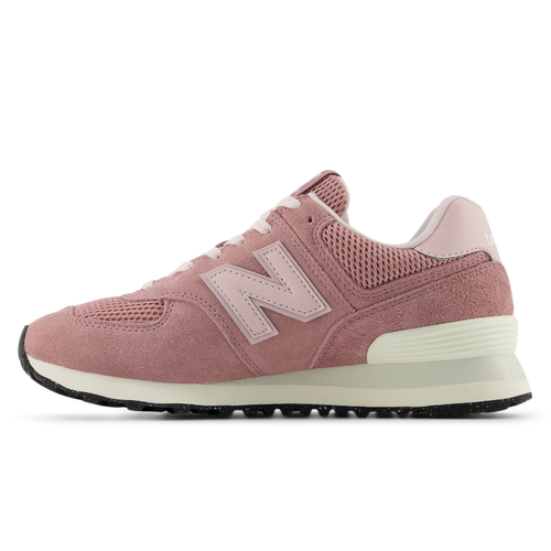 Women's New Balance 574 - Alpha Pink/NB 102 White