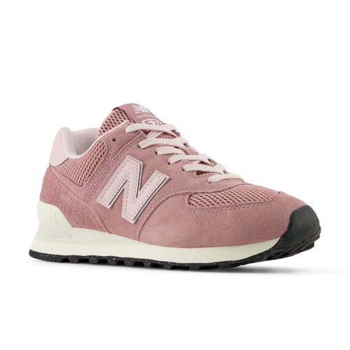 Women's New Balance 574 - Alpha Pink/NB 102 White