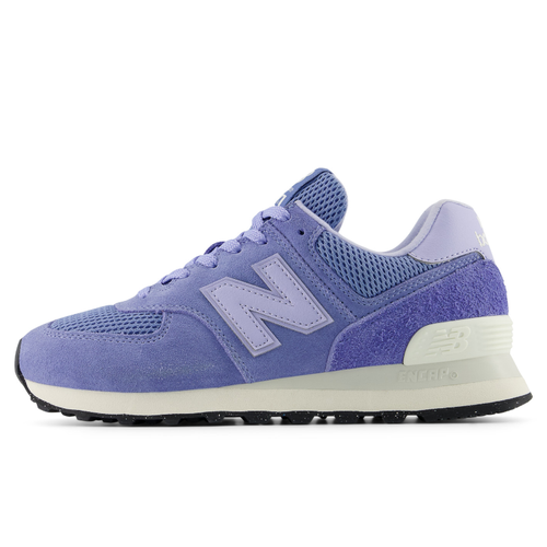 Women's New Balance 574 - Blue Indigo/NB 102 White