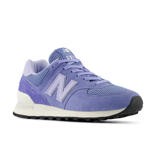 Women's New Balance 574 - Blue Indigo/NB 102 White