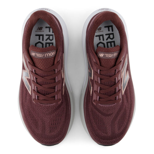 Women's New Balance Fresh Foam X More v6 - Cherry Leather