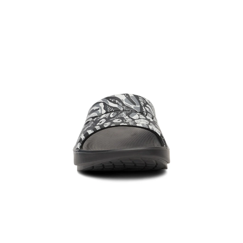 Women's OOFOS OOahh Slide Limited - Black Combo Camo
