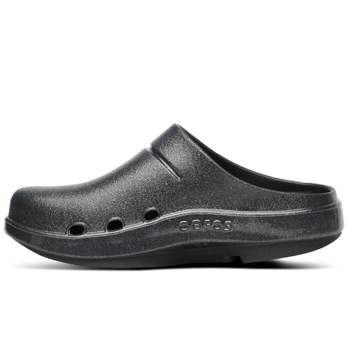 Women's OOFOS OOcloog Luxe – Black Stan's Shoes - Main Image