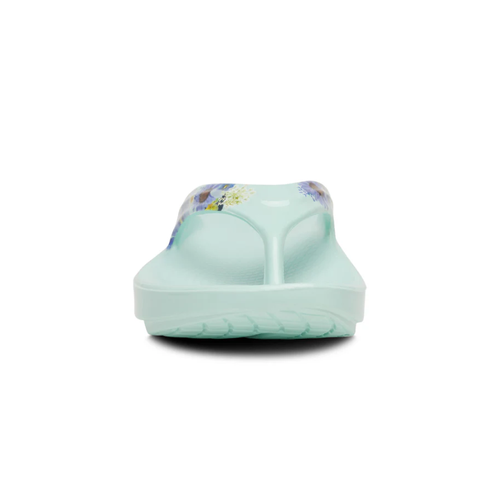 Women's OOFOS OOlala Thong Limited - Mint Blossom