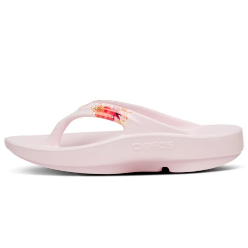Women's OOFOS OOlala Thong Limited - Primrose Blossom