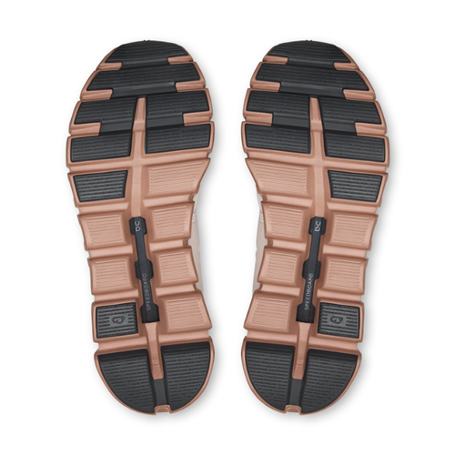 Women's On Cloud 6 - Oyster/Biscuit