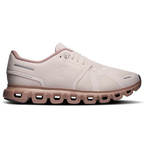 Women's On Cloud 6 - Oyster/Biscuit