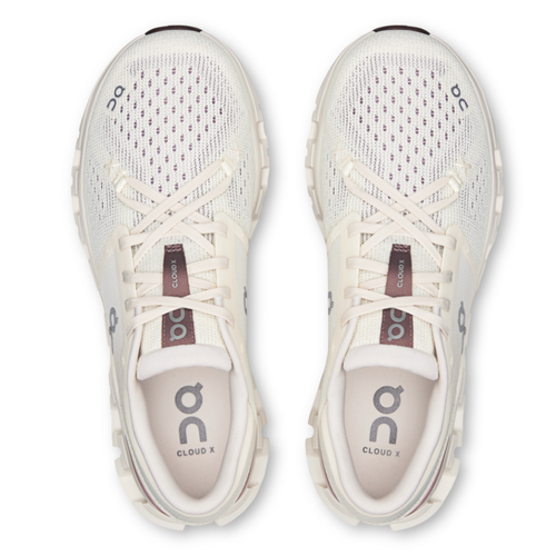 Women’s On Cloud X 4 – Ivory/Heron
