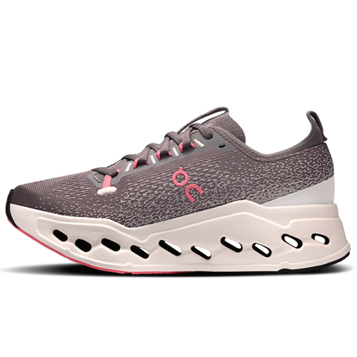 Women's On Cloudsurfer Max - Pebble/Oyster