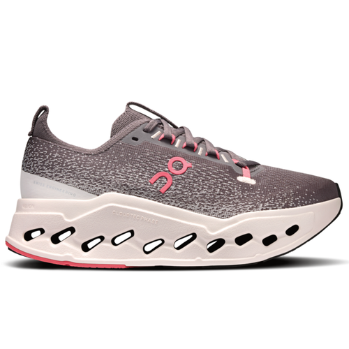 Women's On Cloudsurfer Max - Pebble/Oyster