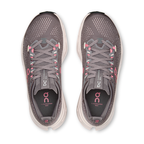 Women's On Cloudsurfer Max - Pebble/Oyster