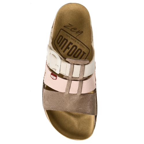 Women's On Foot Naoshima - Nobuck Vison/Rose/Bone