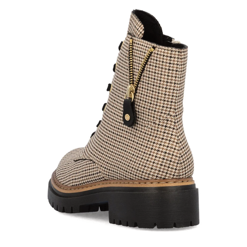 Women's Rieker Pearl 17 - Beige-Schwarz/Schwarz