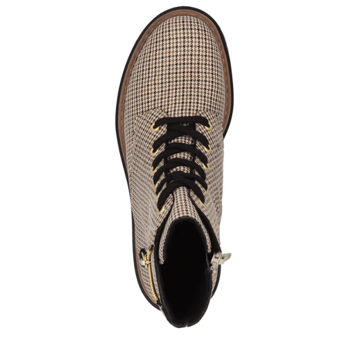 Women's Rieker Pearl 17 - Beige-Schwarz/Schwarz