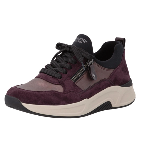 Women's Remonte Bea 01 - Purple Violet/Brombeer