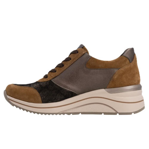 Women's Remonte Elini 23 - Reh/Schwarz-Gold